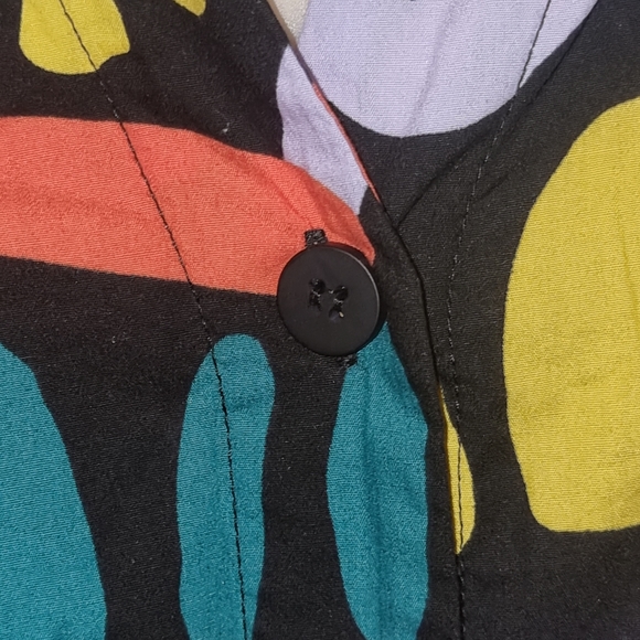 Gorman | Women's Midi Floated Dress | Ballon Sleeve | Size 10 | Multi colour - Picture 4 of 12